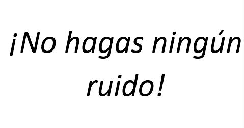 Oraciones imperativas