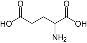 Glutamic Acid Structural Formula