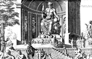 Estatua de Zeus en Olimpia | Qué es, características, historia, ubicación, destrucción