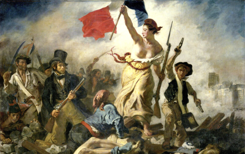 La libertad guiando al pueblo