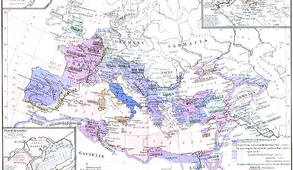 Mapa de la República romana